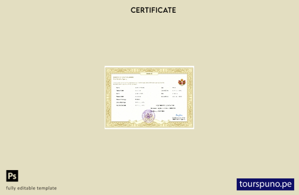 listo para imprimir certificado de matrimonio de Mónaco Plantilla en Word y PDF